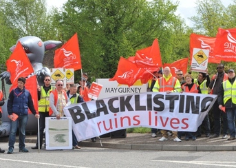 Blacklisting protest